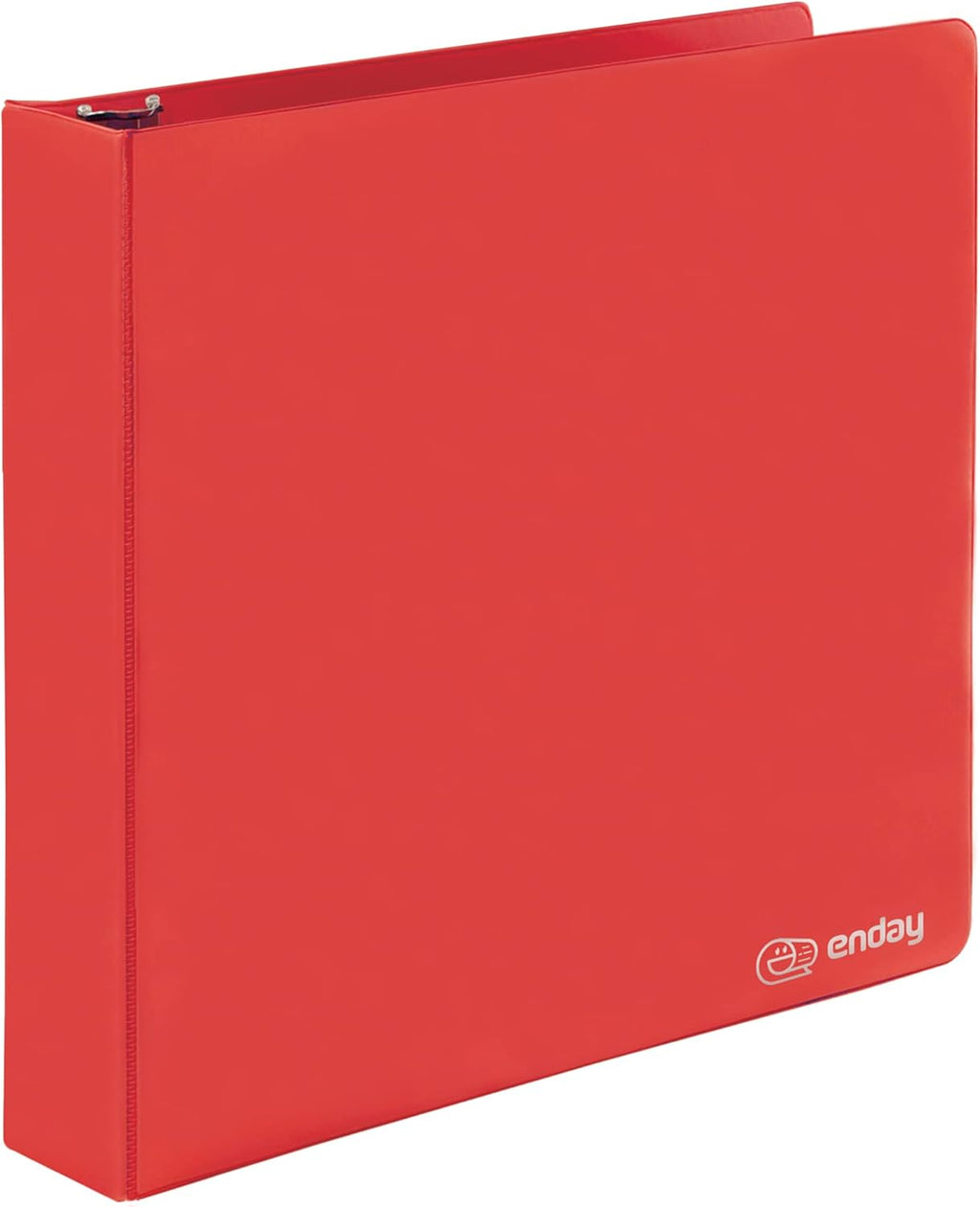 2 Inch 3 Ring Binder 2” Red, Slant D-Ring 2 in Binder Clear View Cover with 2 inside Pockets, Heavy Duty Colored School Supplies Office and Home Binders – by